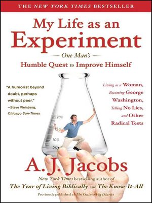 cover image of My Life as an Experiment